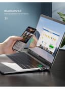 UGREEN USB Bluetooth Adapter 5.0 Transmitter Audio Receiver PC Desktop Laptop Computer Internet function Connected to Mobile Phone Wireless Headset Audio Mouse Keyboard Grey