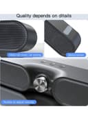 Yesido Speaker Soundbar With Mic YSW-05 Black