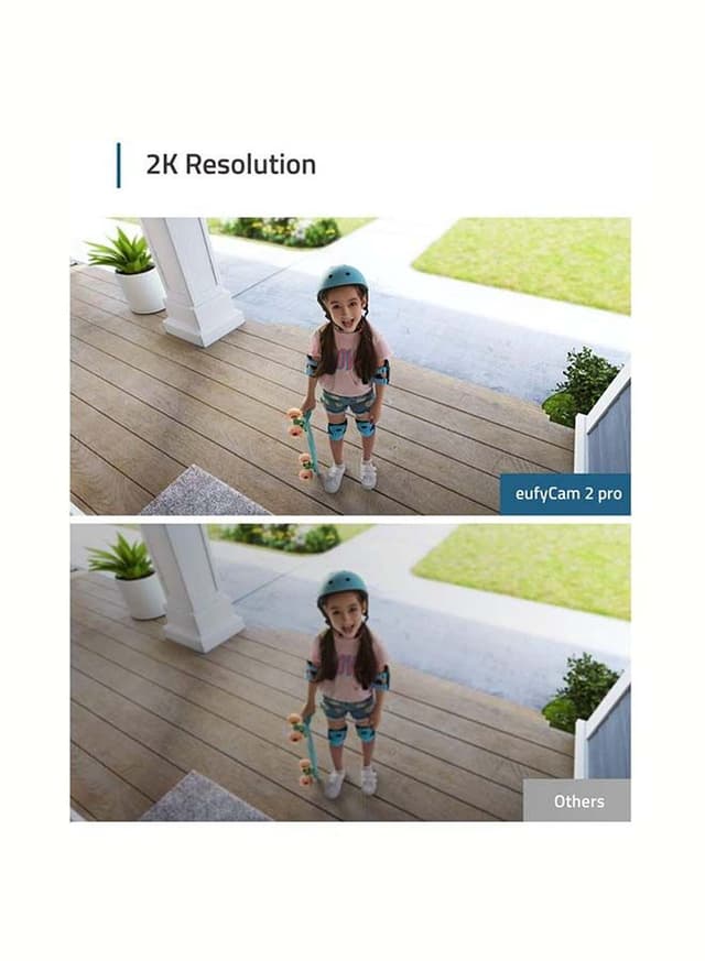 نظام كاميرات مراقبة منزلية - لاسلكية Security eufyCam 2 Pro Wireless Home Camera System - T8851 - eufy