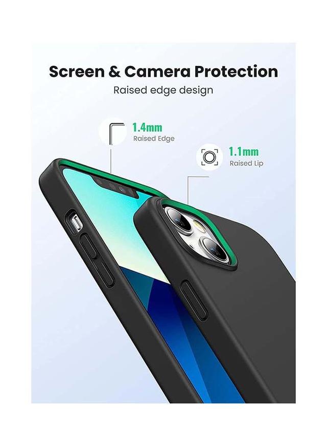 كفر ايفون 13 - أزرق غامق UGREEN Silicone Protective Case Compatible for iPhone 13 6.1 inch - SW1hZ2U6NTQyMTAw