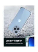 كفر ايفون 13 برو max - شفاف UGREEN Clear Case Compatible with iPhone 13 Pro Max