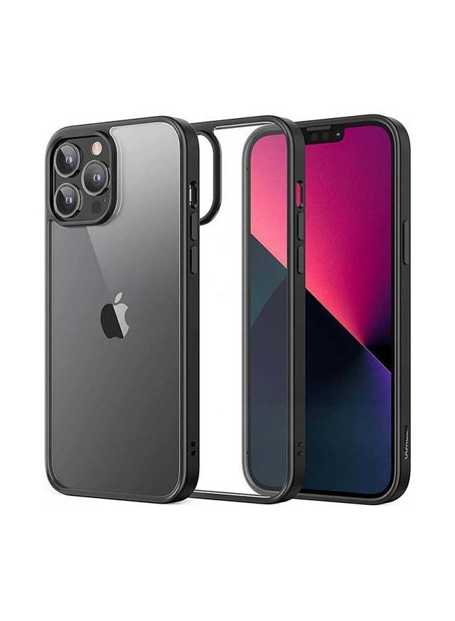 UGREEN iPhone Protective Case Compatible for iPhone 13 Pro Clear Case with Shock Absorption Anti Scratch TPU Precise Cutouts and Slim Fit iPhone 13 Pro Crystal Case iPhone 13 Pro Black Cover 6.1 inch Black - SW1hZ2U6NTQyNDY3