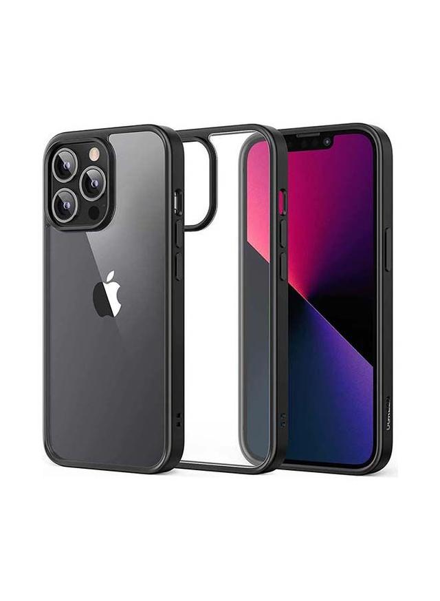 UGREEN iPhone Protective Case Compatible for iPhone 13 Pro Max Clear Case with Shock Absorption Anti Scratch TPU Precise Cutouts Slim Fit iPhone Crystal Case iPhone 13 Pro Max Black Cover 6.7 inch Black - SW1hZ2U6NTQyNTg2