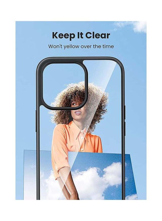 كفر ايفون 13 برو max - أسود UGREEN iPhone Protective Case Compatible for iPhone 13 Pro Max Clear Case