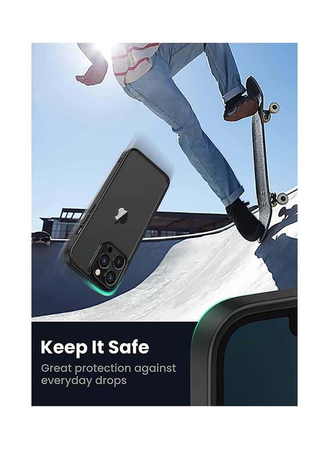 كفر ايفون 13 برو max - أسود UGREEN iPhone Protective Case Compatible for iPhone 13 Pro Max Clear Case