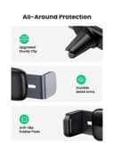 حامل جوال للسيارة  - اسود UGREEN - Mini Air Vent Car Mount For iPhone 13/13 Mini/13Pro/ 13 Pro Max/11/12 mini/Pro Max Galaxy S21 Ultra S20 S10 Devices