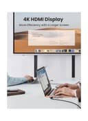 UGREEN USB C Hub for MacBook Pro 5-In-1 Type C Hub Adapter with 4K HDMI, USB-C Gen 2 port, 3*USB 3.0 Pink