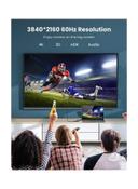 وصلة تحويل ( من DisplayPort الى Hdmi ) بدقة 4K 60Hz  - اسود UGREEN -  DisplayPort to HDMI Adapter  Male to Female DP to HDMI Converter Video Display Cord