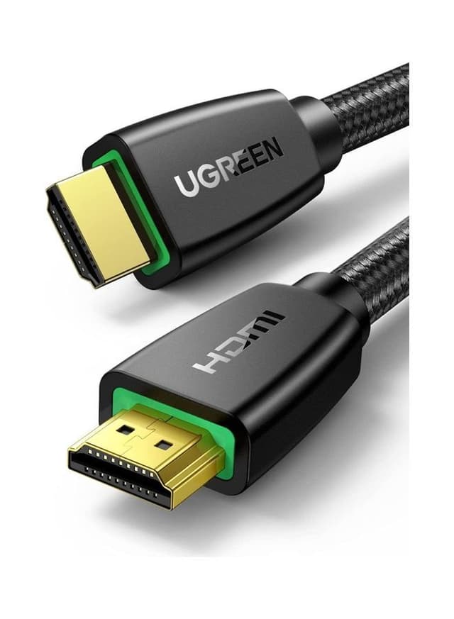 كابل HDMI 2.0 1M 2Pack Premium عالي السرعة HDMI إلى سلك فيديو HDMI 4K @ 60Hz Ultra HD سلك مضفر متوافق مع (MacBook Pro 2021 Nintendo Switch PS3 / 4/5 PC Laptop Black ) HDMI Cable 2.0 1M 2Pack Premium High