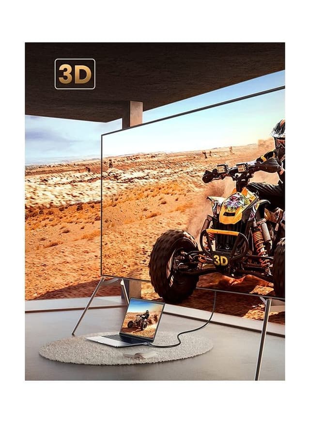 كابل HDMI 2.0 1M 2Pack Premium عالي السرعة HDMI إلى سلك فيديو HDMI 4K @ 60Hz Ultra HD سلك مضفر متوافق مع (MacBook Pro 2021 Nintendo Switch PS3 / 4/5 PC Laptop Black ) HDMI Cable 2.0 1M 2Pack Premium High