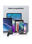 UGREEN Bluetooth FM Transmitter USB Car Charger 38W QC PD Fast Charging Radio Adapter Car Kit Built-in Mic Support Hands-Free Calls LED Backlit TF Card Flash Drive Black