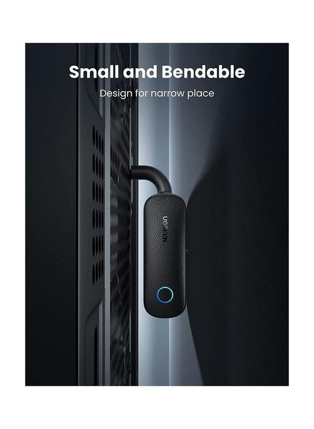 UGREEN Bluetooth 5.0 Audio Transceiver Wireless Bluetooth Transmitter and Receiver Adapter for Wireless Music Stream with Hand-free Call Black