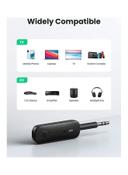 UGREEN Bluetooth 5.0 Audio Transceiver Wireless Bluetooth Transmitter and Receiver Adapter for Wireless Music Stream with Hand-free Call Black