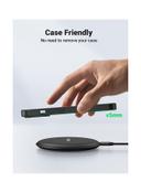 قاعدة شحن لاسلكي Qi بسرعة (15W) 15W Fast Qi Wireless Charging Pad Black