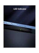 قاعدة شحن لاسلكي Qi بسرعة (15W) 15W Fast Qi Wireless Charging Pad Black