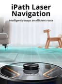 Eufy Robot X8 Hybrid Vacuum And Mop Cleaner 70W T2261 Black