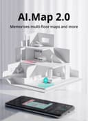 Eufy Robot X8 Hybrid Vacuum And Mop Cleaner 70W T2261 Black