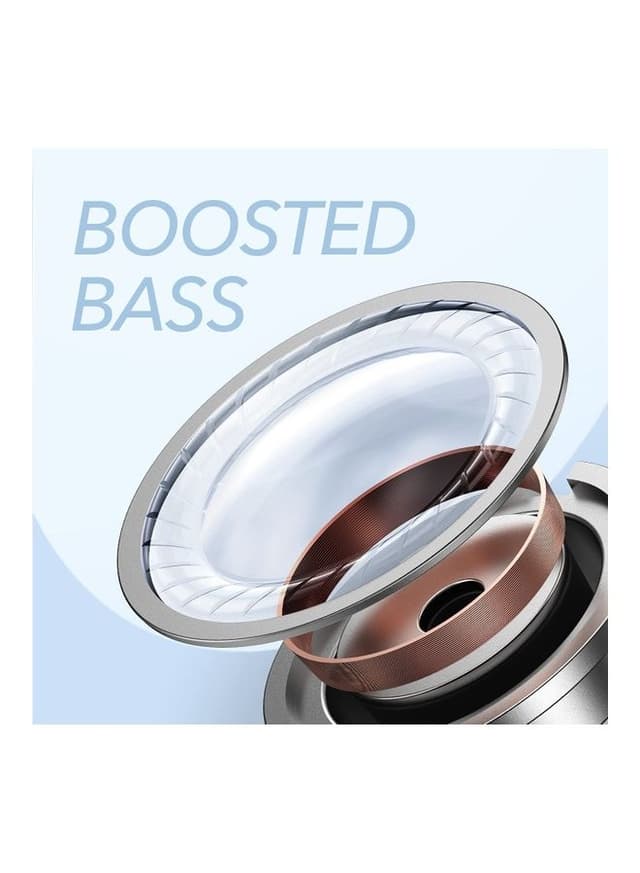 Soundcore Life P2 Mini Bluetooth Earphones, 10mm Drivers with Big Bass Wireless Earbuds, Custom EQ, Bluetooth 5.2, 32H Playtime, USB-C for Fast Charging, Tiny Size for Commute, Work Black