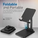 promate Anti-Slip Multi-Level Tablet Stand