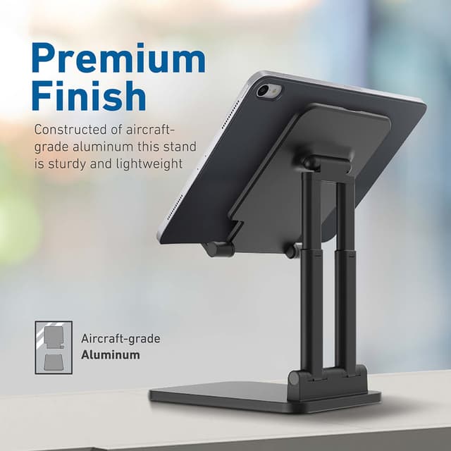 promate Anti-Slip Multi-Level Tablet Stand
