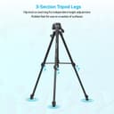 ترايبود ثلاثية الأرجل قابلة للطي  PROMATE Aluminium Alloy Tripod with Quick-Release Plate