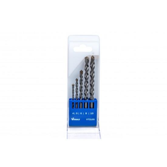 Ford 5pcs Concrete Drill Bit Set - SW1hZ2U6NTU2MjEx