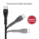 promate 2A Type-Câ„¢ Cable with 1.2m Tangle Free Cord and Long Bend Lifespan