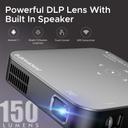 بروجكتور محمول بنظام أندرويد   PROMATE Touch Control Android 7.1 Portable Projector