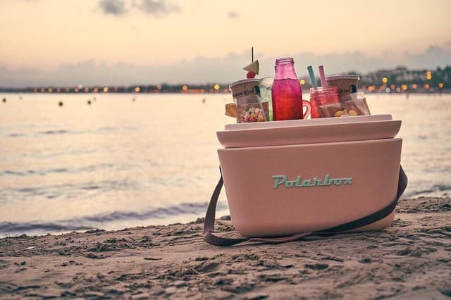 Polarbox Retro cooler With a capacity of 20 liters