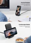 شاحن لاسلكي ( 15W ) - اسود UGREEN -  Fast Wireless Charger Stand Pad for iPhone 13 Pro 12 Pro Max 12 Pro 11 XS Max X 8P Samsung S20+ S20 S10 Note10 S9 Airpods 2 Pro