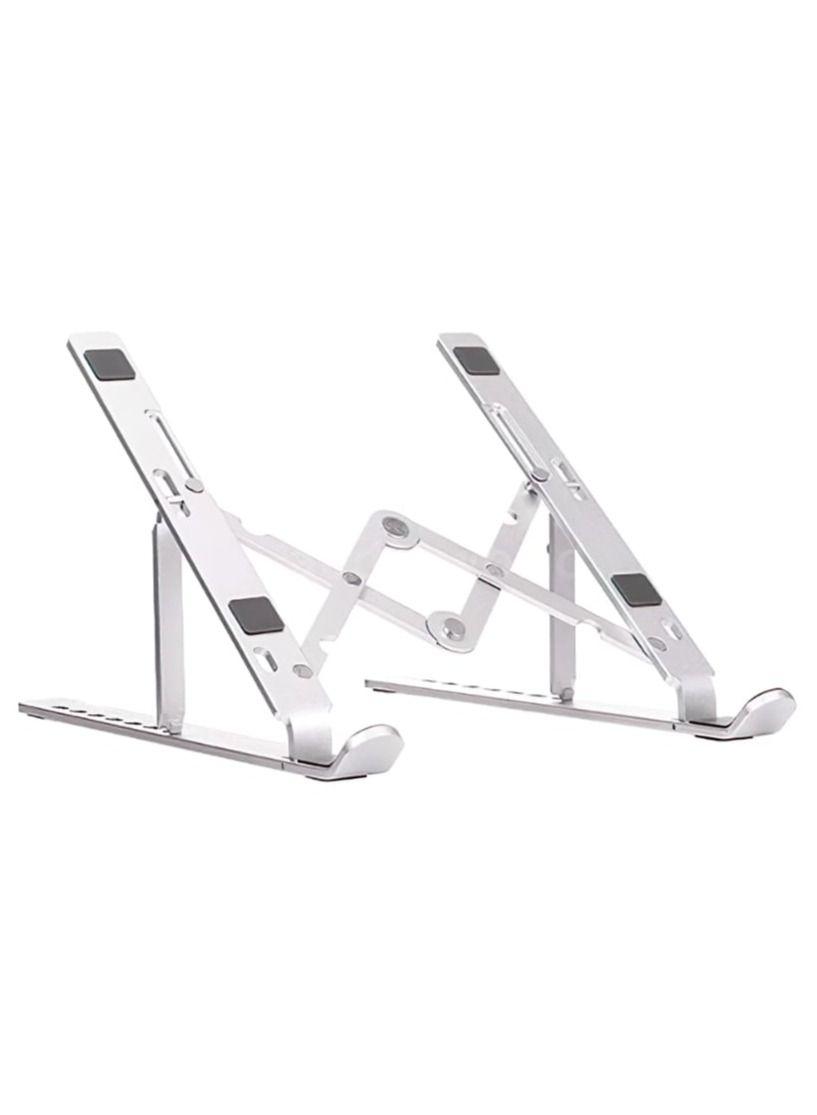 ستاند لابتوب متعدد الزوايا رمادي | Seven Gear Adjustable Laptop Stand