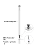 قلم لمس للرسم عالي الدقة أبيض | Capacitive Stylus Pen