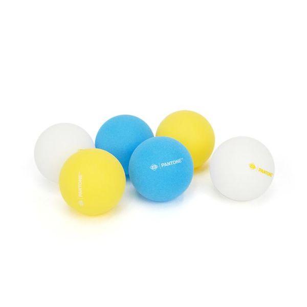 PANTONE PANTONE TABLE TENNIS BALL SET 6PCS MIX COLOR SPK1102 Jomla.ae