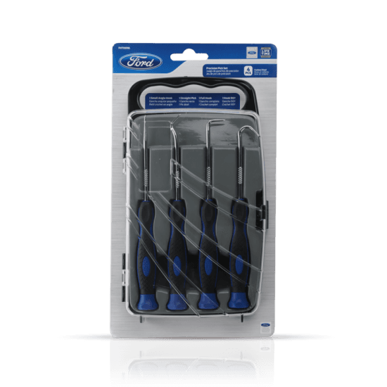 طقم خطافات منحنية شديدة التحمل 4 قطع | Ford- Precision Pick Set