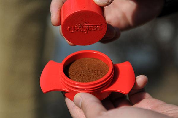 محضر قهوة اسبريسو كفلانو Cafflano Kompresso Coffee Maker