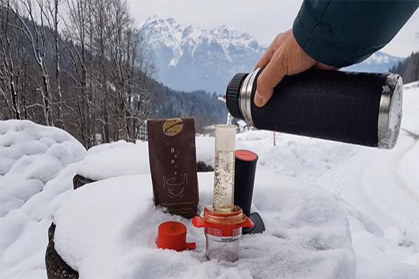 محضر قهوة اسبريسو كفلانو Cafflano Kompresso Coffee Maker