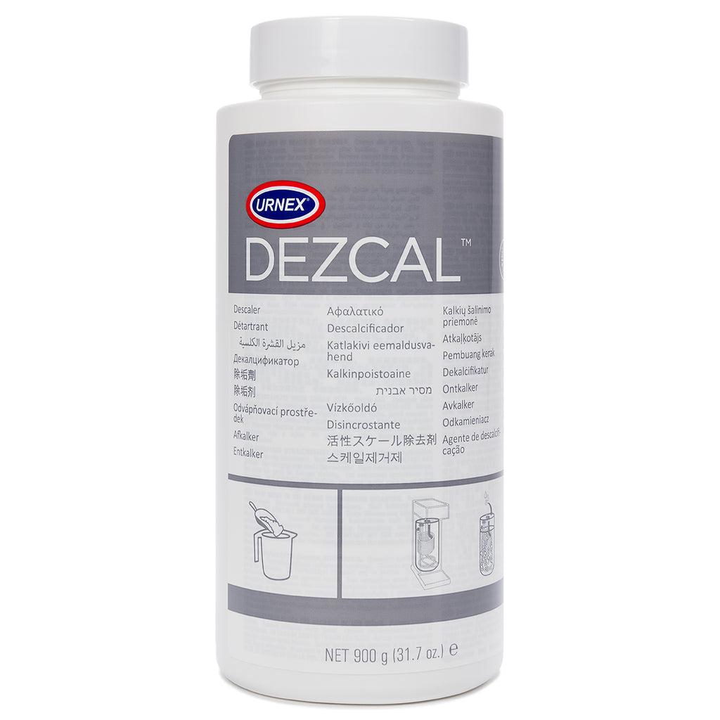 Urnex Dezcal Coffee and Espresso Machine Descaler Activated Scale Remover Powder