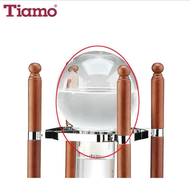 ماكينة صنع القهوة 10 أكواب Bamboo Unit Water Drip Coffee maker (HG6333) - Tiamo