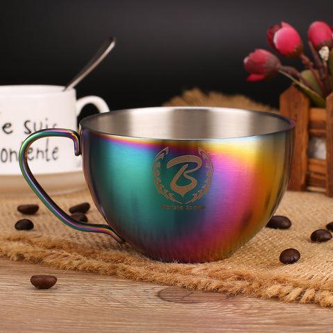 Barista Space Latte Art Cup 250ml - Sandy Rainbow - SW1hZ2U6NTY4NjY5