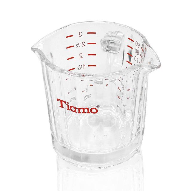 بيتشر حليب لتحضير القهوة 70ml زجاج Double Spout Shot Glass - Tiamo - SW1hZ2U6NTY5OTc1