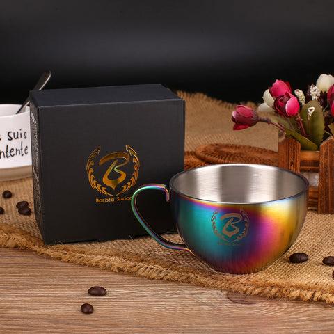 Barista Space Latte Art Cup 250ml - Sandy Rainbow - SW1hZ2U6NTY4Njcz