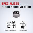 مطحنة القهوة المحمولة 30 جرام ون زيبريسو 1ZPRESSO epro Manual Grinder Burr - SW1hZ2U6NTY5NTE2