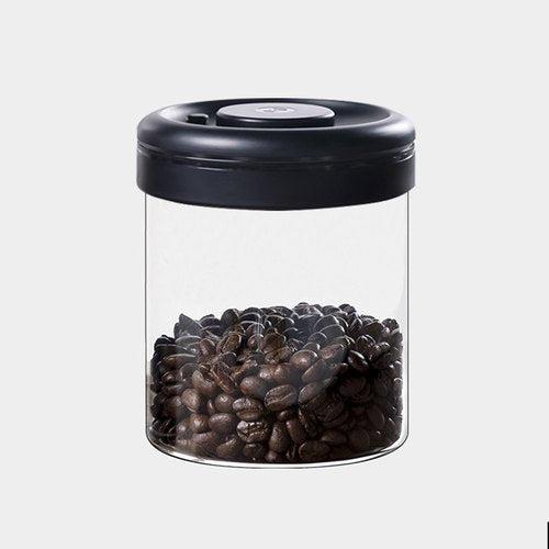 برطمان قهوة زجاجي 800 مل - أسود Timemore Vacuum Sealed Glass Canister