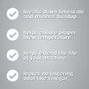 Urnex Dezcal Coffee and Espresso Machine Descaler Activated Scale Remover Powder