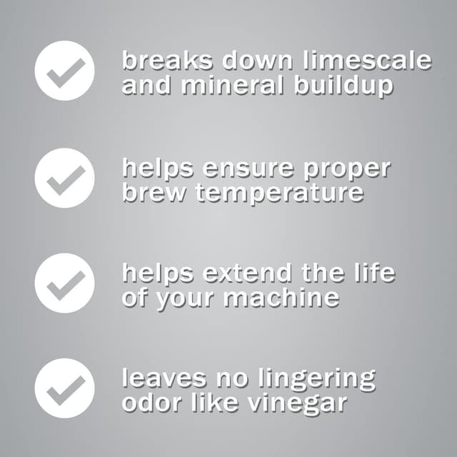 Urnex Dezcal Coffee and Espresso Machine Descaler Activated Scale Remover Powder