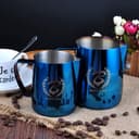 بيتشر حليب لتحضير القهوة 600 مل أزرق | Barista space pitcher