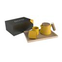 DHPO Hotsale Gift Porcelain Teapot Tea Cup Set (without Wooden Tray)