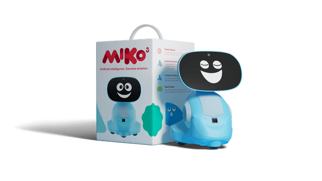 روبوت الأطفال أزرق Miko 3 AI Robot Red - Merlin - SW1hZ2U6NTYwODIz