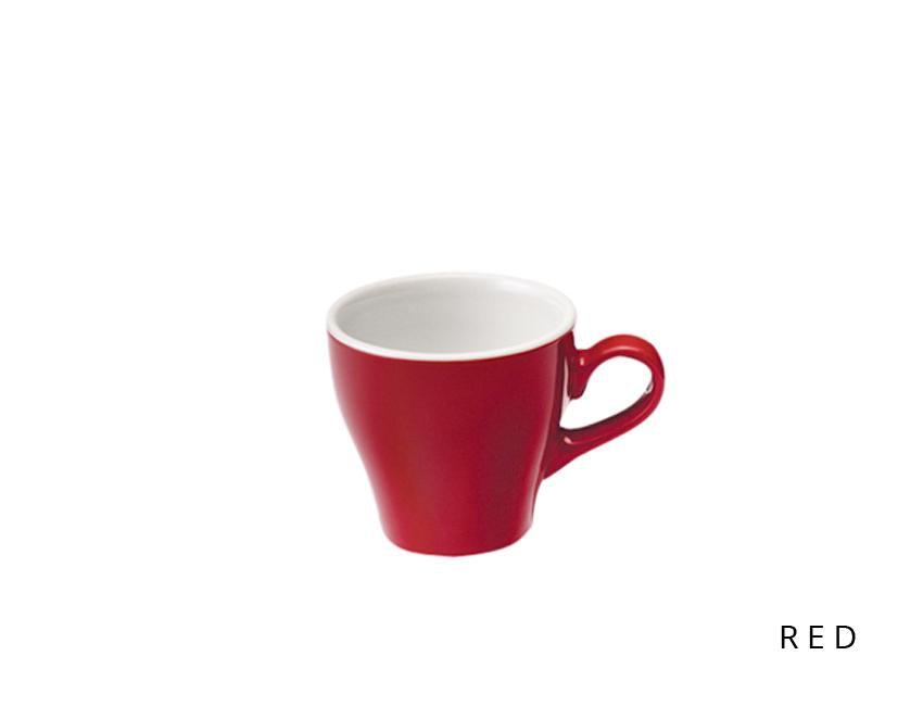 Loveramics Red Tulip Cappuccino Cup with Saucer (180ml)