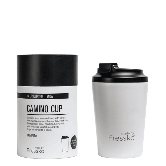 كوب قهوة بسعة 340 مل لون أبيضCAMINO CUP - FRESSKO - SW1hZ2U6NTY5ODMy